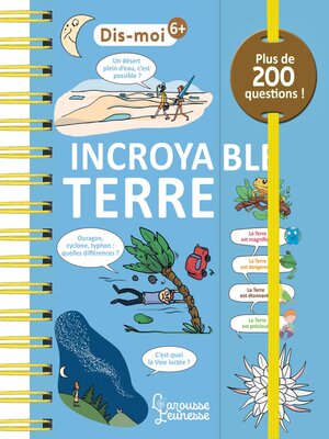 cover image of Incroyable Terre
